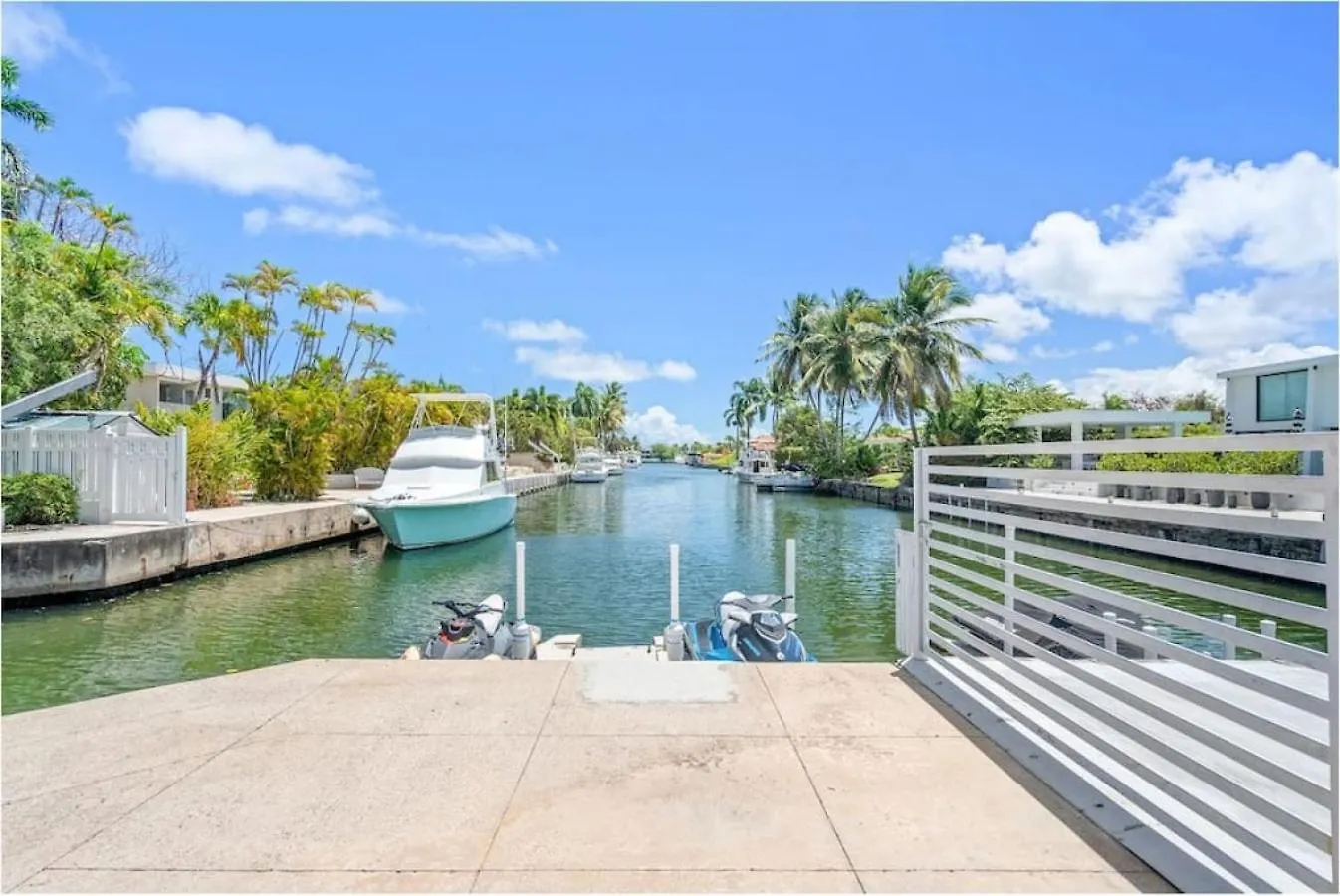 Waterfront Luxury Home With Dock In San Juan Pinones